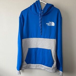 The North Face Men's Half Dome Pullover Hoodie Gray and Blue Size XL
